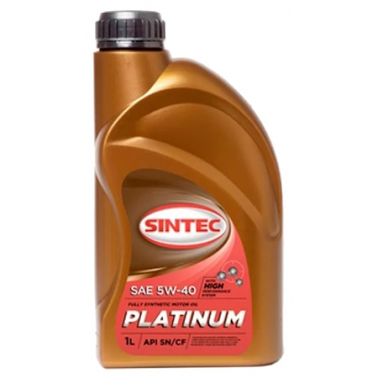 Масло моторное 5w40 1л SINTEC PLATINUM
