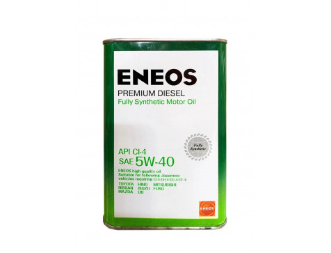 Масло моторное 5w40 1л Eneos Premium Diesel