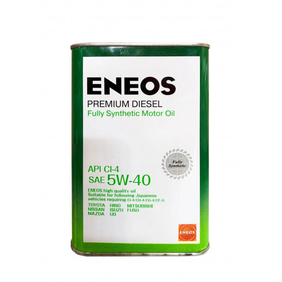 Масло моторное 5w40 1л Eneos Premium Diesel