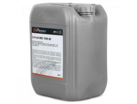 Масло моторное 10w40 20л G-PROFI MSI Масло моторное 10w40 20л G-PROFI MSI