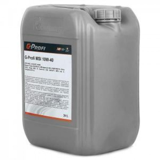 Масло моторное 10w40 20л G-PROFI MSI