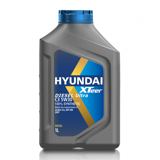 Масло моторное 5w30 1л HYUNDAI X Teer Diesel Ultra C3