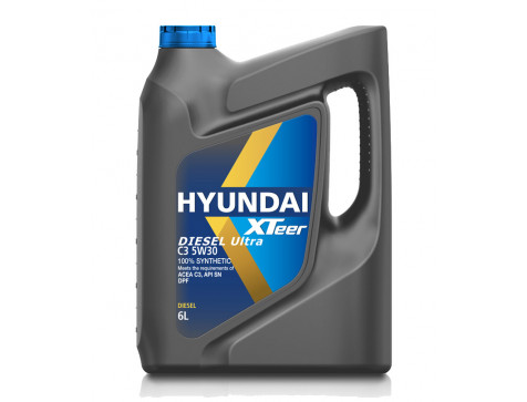 Масло моторное 5w30 6л HYUNDAI X Teer Diesel Ultra C3 Масло моторное 5w30 6л HYUNDAI X Teer Diesel Ultra C3