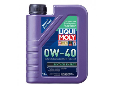 Масло моторное 0w40 1л LM Synthoil Energy