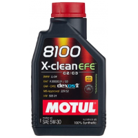 Масло моторное 5w30 1л MOTUL 8100 X-clean EFE син