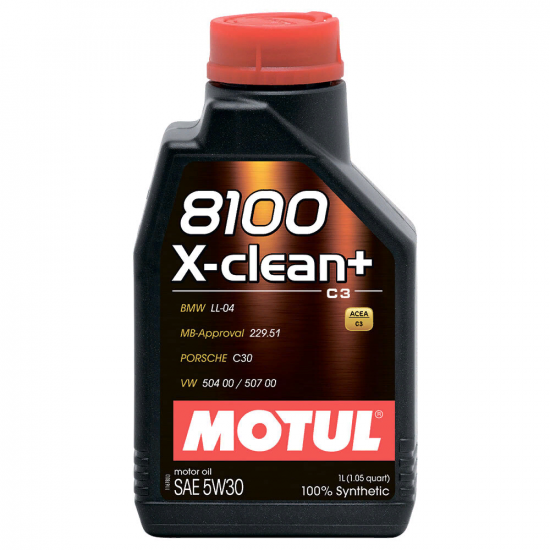 Масло моторное 5w30 1л MOTUL 8100 X-clean PLUS син