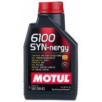 Масло моторное 5w40 1л MOTUL 6100 Syn-Nergy син