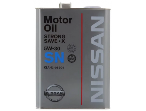 Масло моторное 5w30 4л NISSAN STRONG SAVE X SN син. Масло моторное 5w30 4л NISSAN STRONG SAVE X SN син.