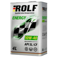 Масло моторное 10w40 4л ROLF Energy SL/CF п/с