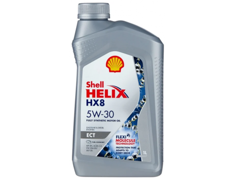 Масло моторное 5w30 1л Shell HELIX HX8 ECT син.