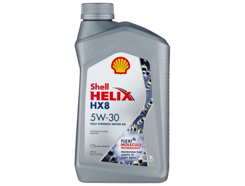 Масло моторное 5w30 1л Shell HELIX HX8 син. Масло моторное 5w30 1л Shell HELIX HX8 син.
