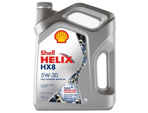 Масло моторное 5w30 4л Shell HELIX HX8 син. Масло моторное 5w30 4л Shell HELIX HX8 син.