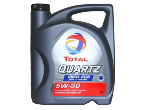 Масло моторное 5w30 4л TOTAL Quartz INEO ECS син. Масло моторное 5w30 4л TOTAL Quartz INEO ECS син.