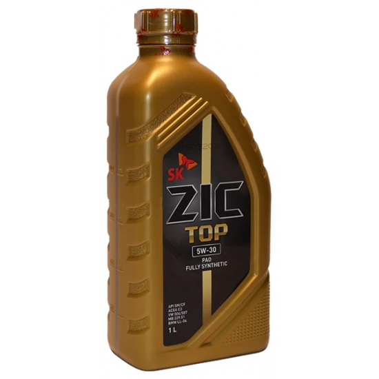 Масло моторное 5w30 1л Zic TOP VW504/507 син.