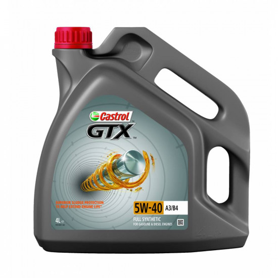 Масло моторное 5w40 4л Castrol GTX