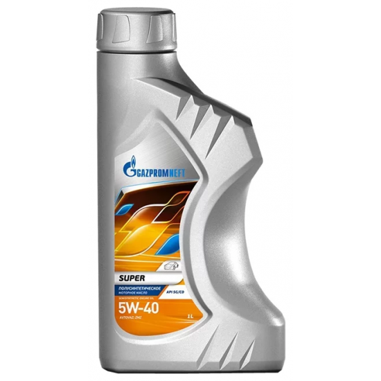 Масло моторное 5w40 1л Gazpromneft Super SG/CD п/с