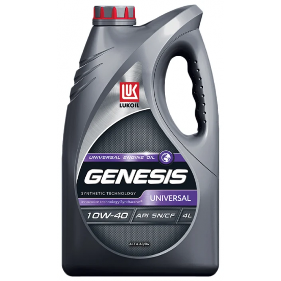 Масло моторное 10w40 4л Лукойл GENESIS UNIVERSAL п/с Масло моторное 10w40 4л Лукойл GENESIS UNIVERSAL п/с