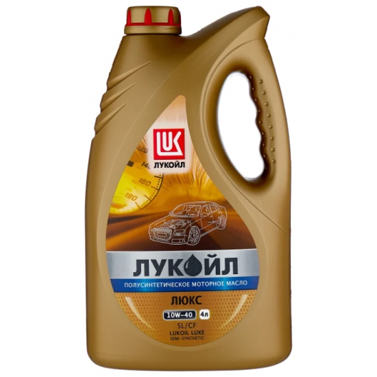 Масло моторное 10w40 4л Лукойл Люкс п/с