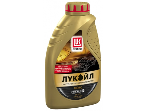 Масло моторное 5w40 1л Лукойл Люкс син.